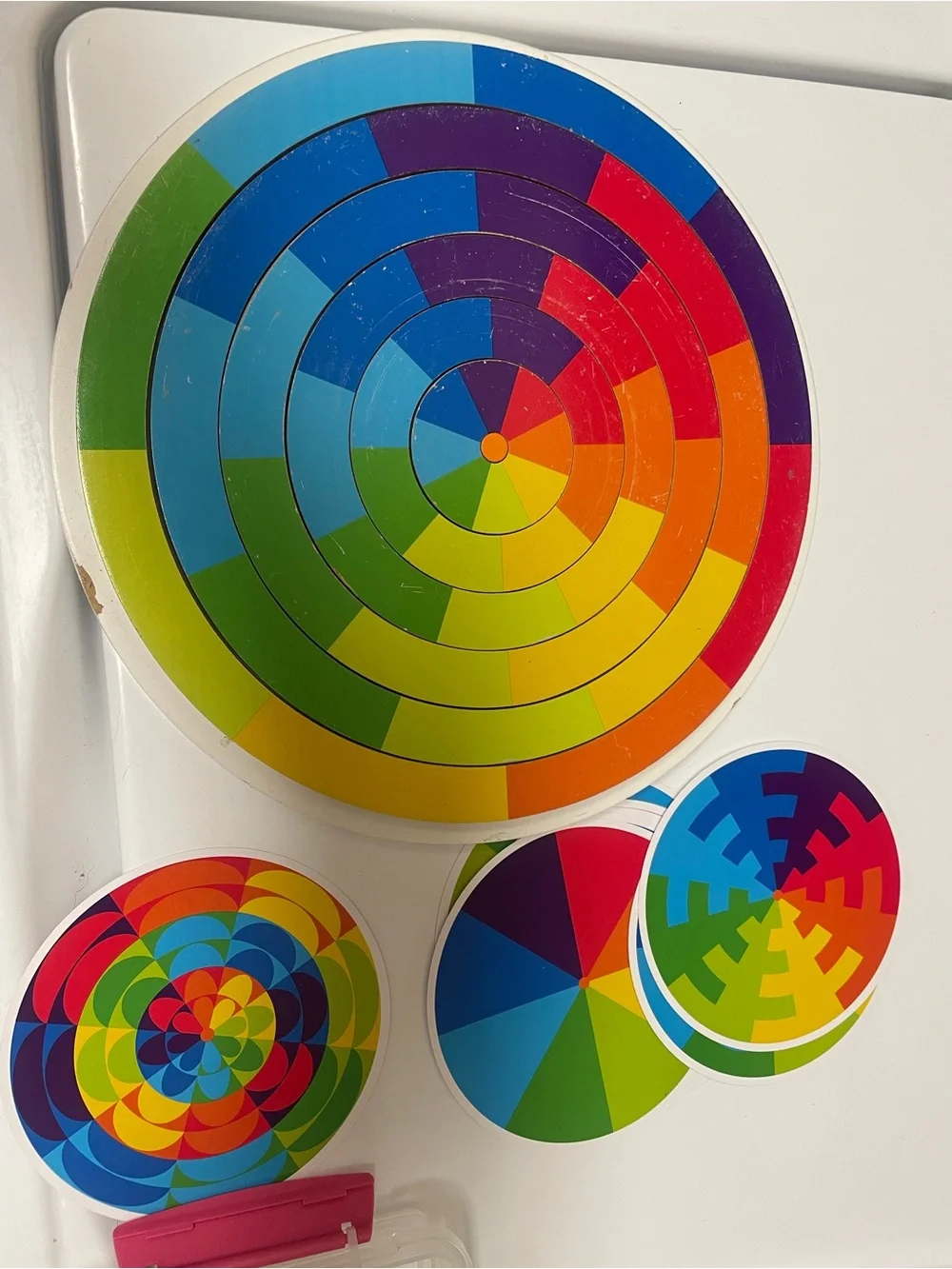 Fun Critical Thinking Multi piece puzzle.  15 cards with patterns on both sides